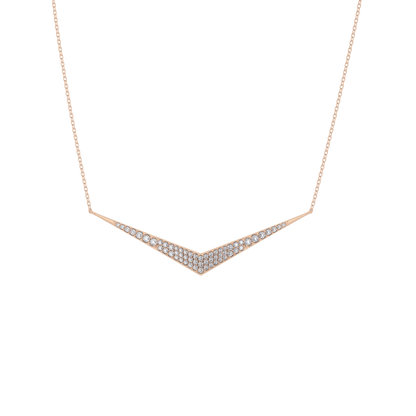 Classic 0.272 TCW Round Cut Moissanite Diamond Necklace