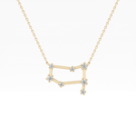 Classic 0.18 TCW Round Cut Moissanite Diamond Necklace