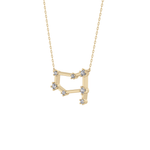 Classic 0.18 TCW Round Cut Moissanite Diamond Necklace