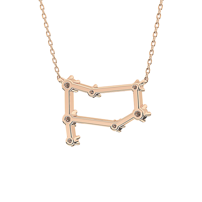 Classic 0.18 TCW Round Cut Moissanite Diamond Necklace