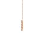 Classic 0.18 TCW Round Cut Moissanite Diamond Necklace