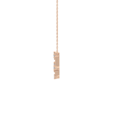 Classic 0.18 TCW Round Cut Moissanite Diamond Necklace