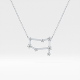 Classic 0.18 TCW Round Cut Moissanite Diamond Necklace