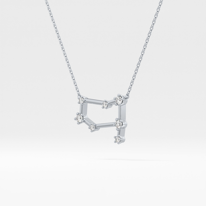 Classic 0.18 TCW Round Cut Moissanite Diamond Necklace
