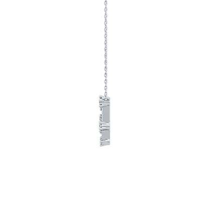 Classic 0.18 TCW Round Cut Moissanite Diamond Necklace