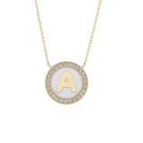 Classic 0.17 TCW Round Cut Moissanite Diamond Necklace