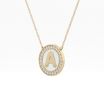 Classic 0.17 TCW Round Cut Moissanite Diamond Necklace
