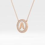 Classic 0.17 TCW Round Cut Moissanite Diamond Necklace