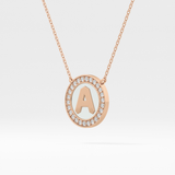 Classic 0.17 TCW Round Cut Moissanite Diamond Necklace