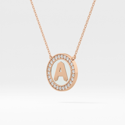 Classic 0.17 TCW Round Cut Moissanite Diamond Necklace