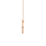 Classic 0.17 TCW Round Cut Moissanite Diamond Necklace