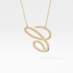 Classic 0.144 TCW Round Cut Moissanite Diamond Necklace