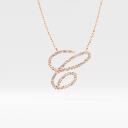 Classic 0.144 TCW Round Cut Moissanite Diamond Necklace