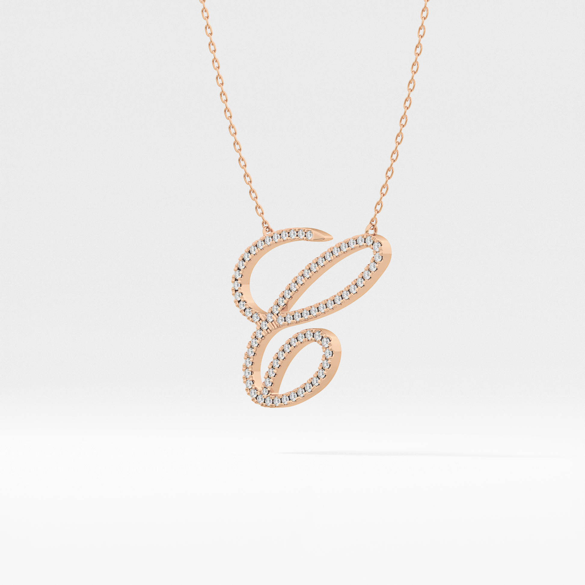 Classic 0.144 TCW Round Cut Moissanite Diamond Necklace