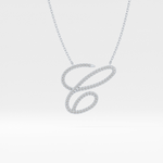 Classic 0.144 TCW Round Cut Moissanite Diamond Necklace