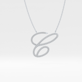 Classic 0.144 TCW Round Cut Moissanite Diamond Necklace