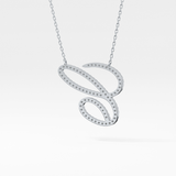 Classic 0.144 TCW Round Cut Moissanite Diamond Necklace