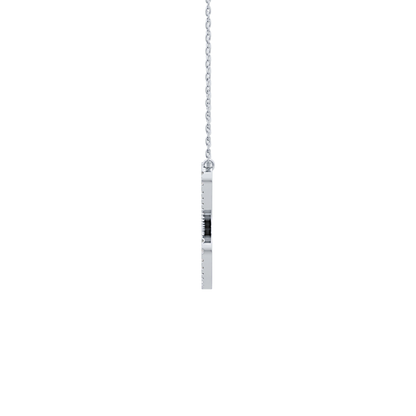 Classic 0.144 TCW Round Cut Moissanite Diamond Necklace