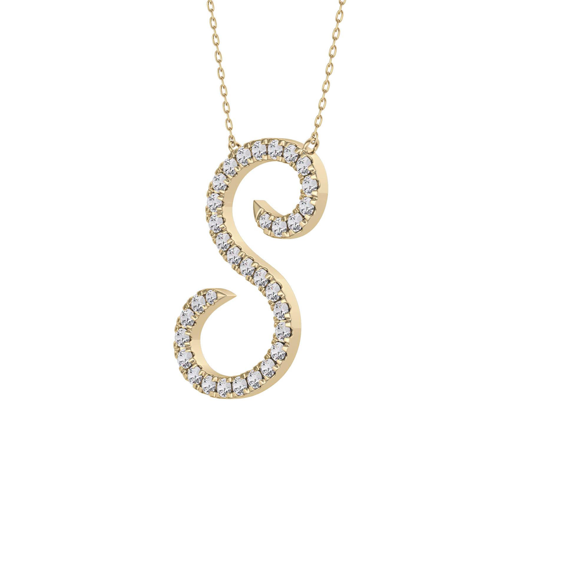 Classic 0.585 TCW Round Cut Moissanite Diamond Necklace