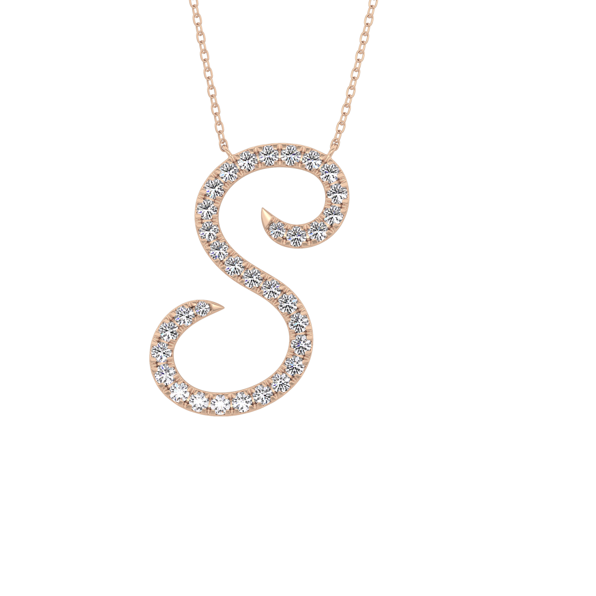 Classic 0.585 TCW Round Cut Moissanite Diamond Necklace