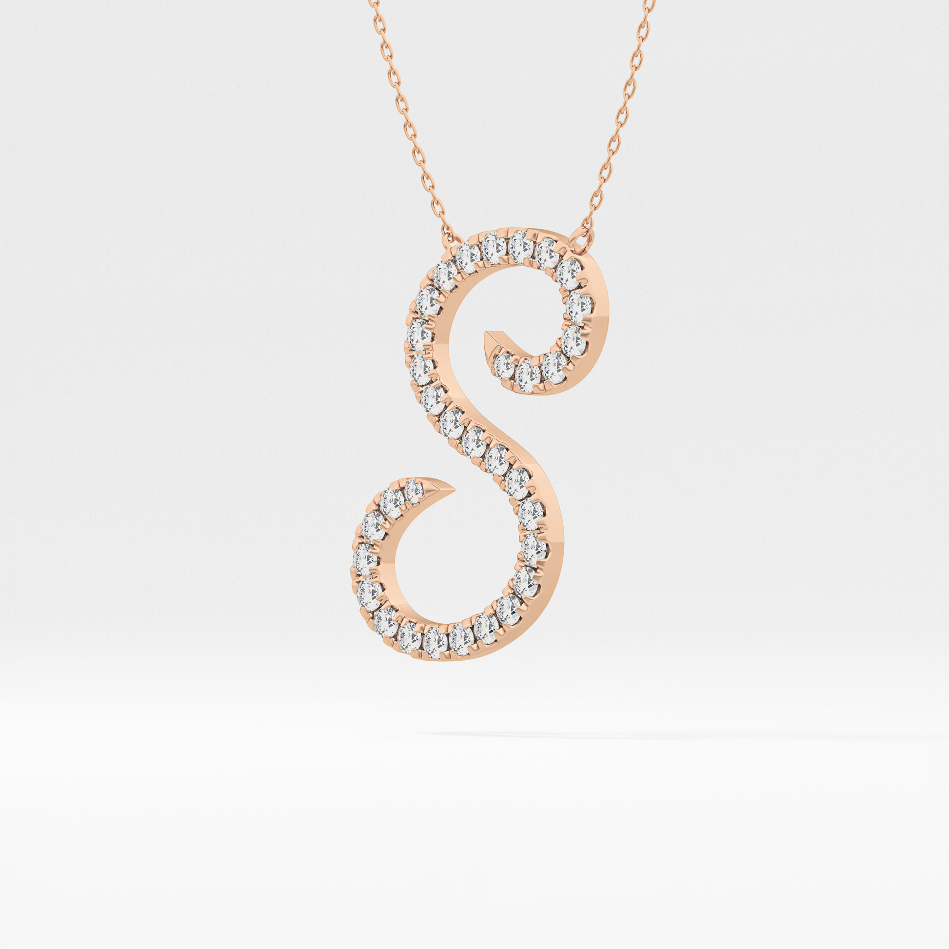 Classic 0.585 TCW Round Cut Moissanite Diamond Necklace