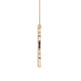 Classic 0.585 TCW Round Cut Moissanite Diamond Necklace