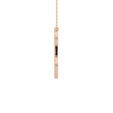 Classic 0.585 TCW Round Cut Moissanite Diamond Necklace