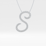 Classic 0.585 TCW Round Cut Moissanite Diamond Necklace