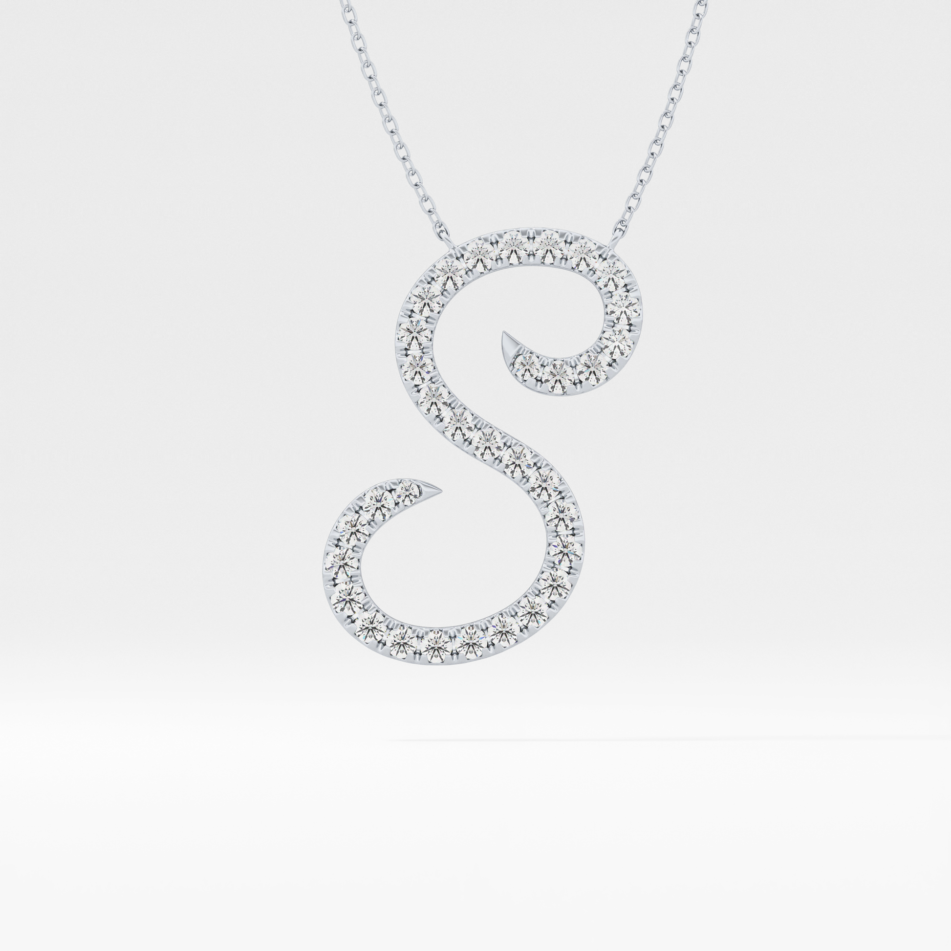 Classic 0.585 TCW Round Cut Moissanite Diamond Necklace