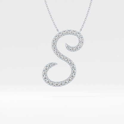 Classic 0.585 TCW Round Cut Moissanite Diamond Necklace