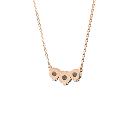 Classic 0.35 TCW Round Cut Moissanite Diamond Necklace
