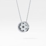 Classic 0.57 TCW Round Cut Moissanite Diamond Necklace