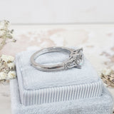 1.0 CT Round CVD G/VS2 Diamond Engagement Ring 4