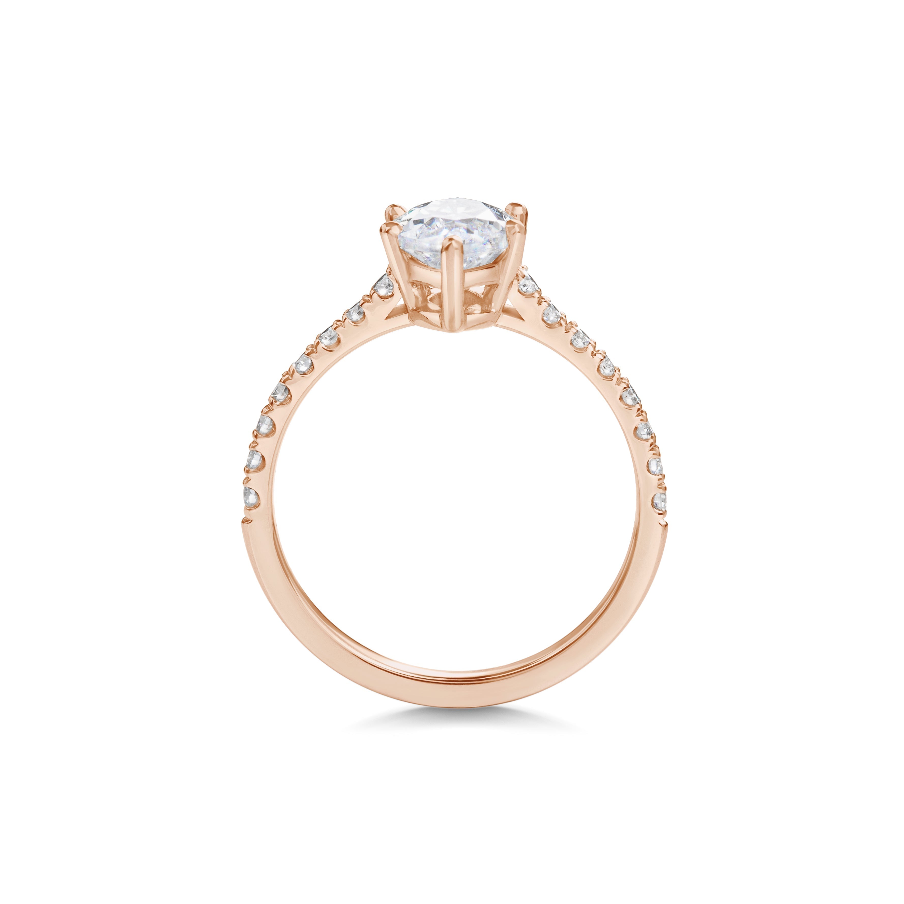 2 CT Marquise Cut Pave CVD F/VS1 Diamond Engagement Ring 8