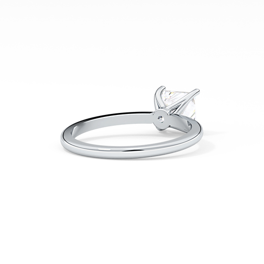 Princess Cut 1.04 Carat Moissanite Ring – Solitaire Style in Gold