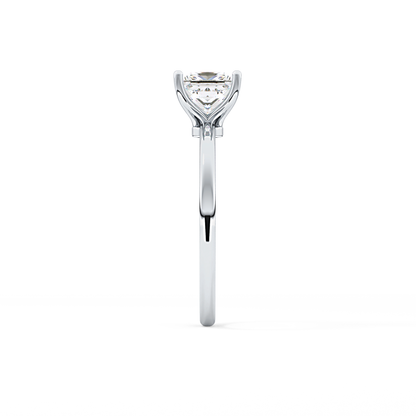 Princess Cut 1.04 Carat Moissanite Ring – Solitaire Style in Gold