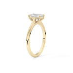 Emerald Cut 1.02 Carat Moissanite Ring – Solitaire Style in Gold