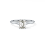 Emerald Cut 1.02 Carat Moissanite Ring – Solitaire Style in Gold