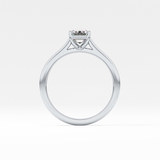 Emerald Cut 1.02 Carat Moissanite Ring – Solitaire Style in Gold 5
