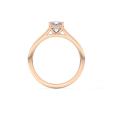 Radiant Cut 1.21 Carat Moissanite Ring – Solitaire Style in Gold