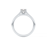 Radiant Cut 1.21 Carat Moissanite Ring – Solitaire Style in Gold