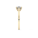 Princess Cut 1.04 Carat Moissanite Ring – Solitaire Style in Gold