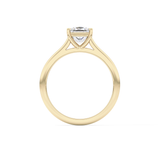Princess Cut 1.04 Carat Moissanite Ring – Solitaire Style in Gold