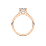 Princess Cut 1.04 Carat Moissanite Ring – Solitaire Style in Gold