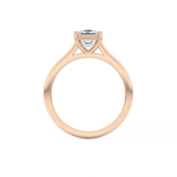 Princess Cut 1.04 Carat Moissanite Ring – Solitaire Style in Gold
