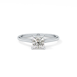 Princess Cut 1.04 Carat Moissanite Ring – Solitaire Style in Gold