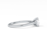 Princess Cut 1.04 Carat Moissanite Ring – Solitaire Style in Gold