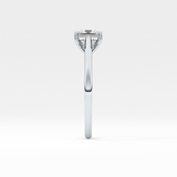 Princess Cut 1.04 Carat Moissanite Ring – Solitaire Style in Gold