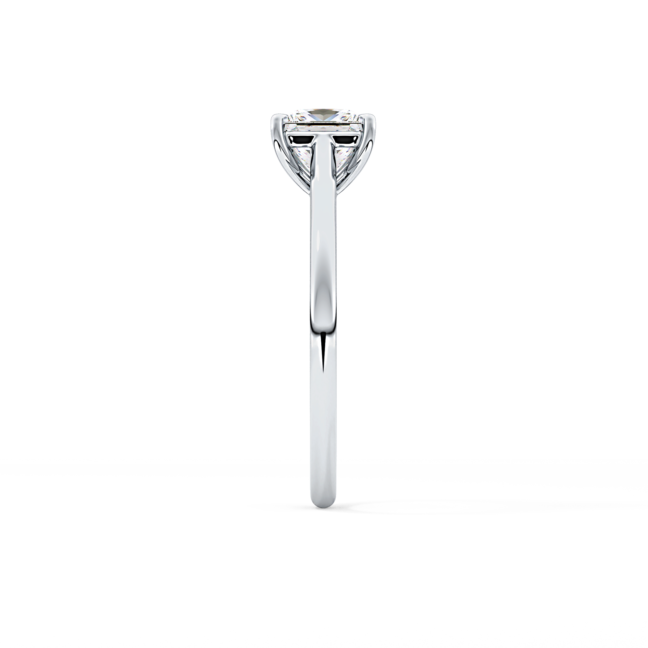 Princess Cut 1.04 Carat Moissanite Ring – Solitaire Style in Gold