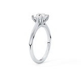 Princess Cut 1.04 Carat Moissanite Ring – Solitaire Style in Gold